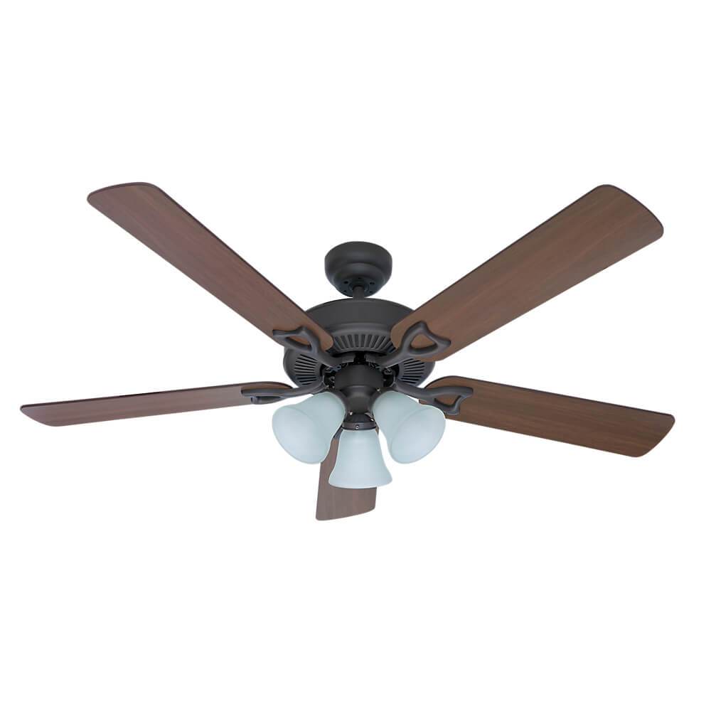 Ventilador De Techo Con Luz 52 Classic Plus-Nb