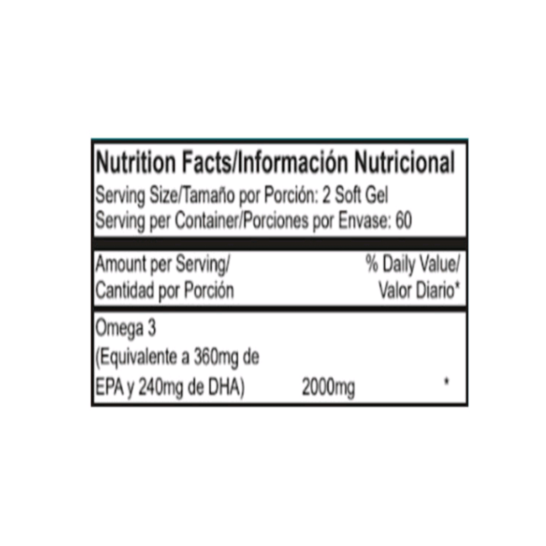 Omega 3 ProScience 120 Capsulas