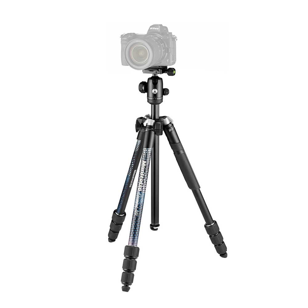 Trípode Manfrotto Element MII de aluminio negro con rótula de bola