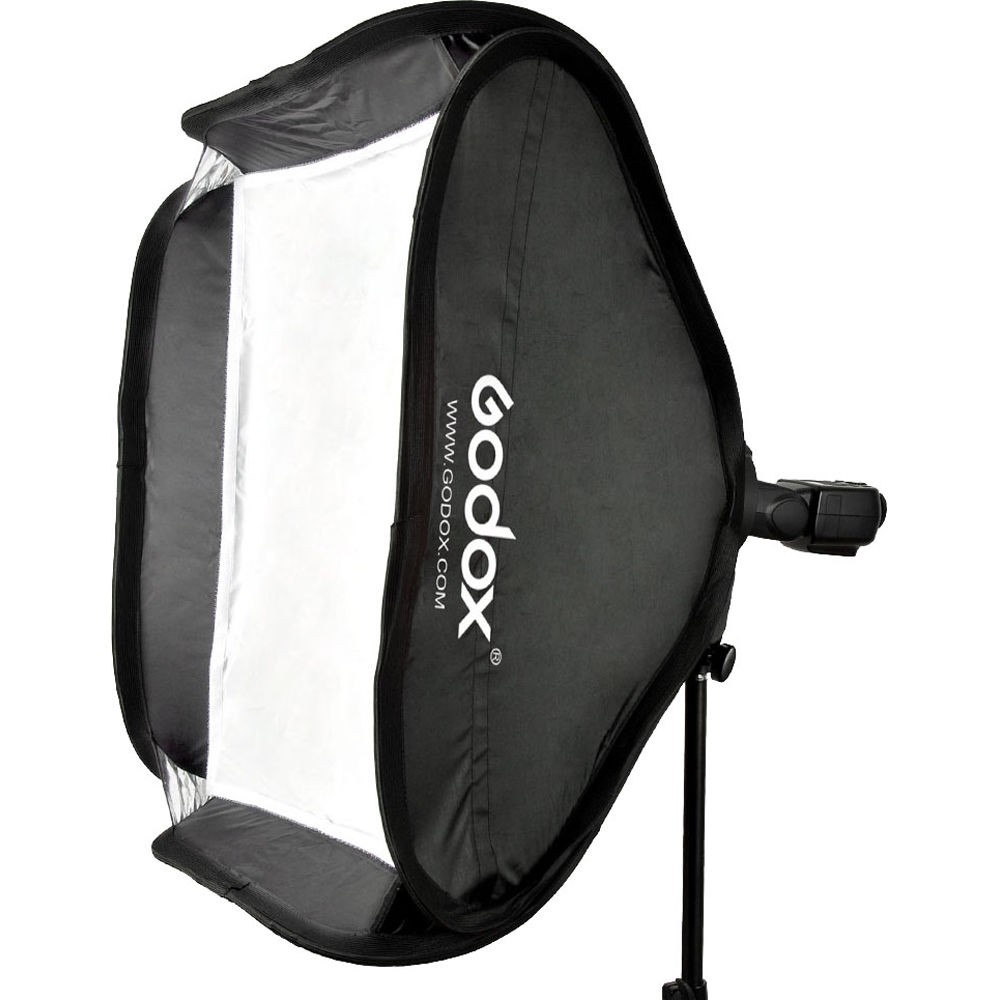 Softbox Godox SFUV8080 de 80x80 cm con adaptador Bowens para flash speedlite