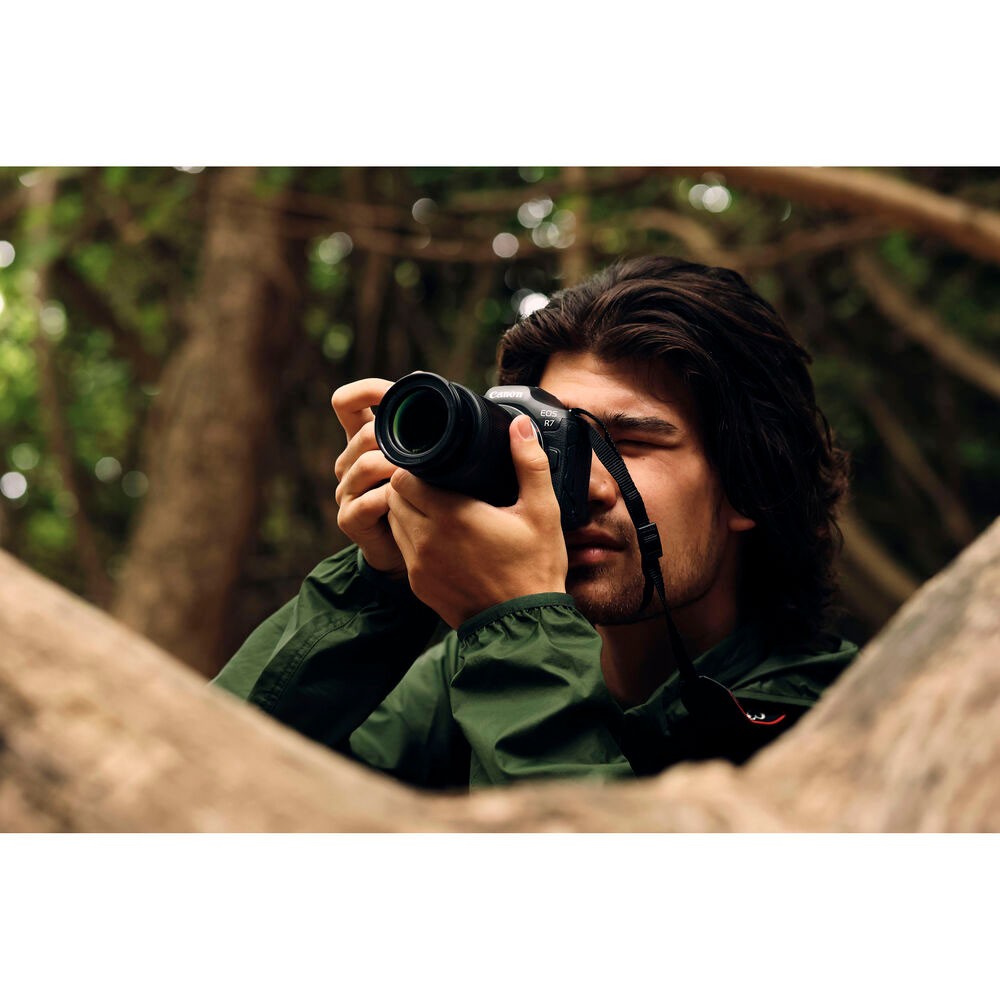 Canon EOS R7 cámara mirrorless APS-C para fotografía de aves en vuelo