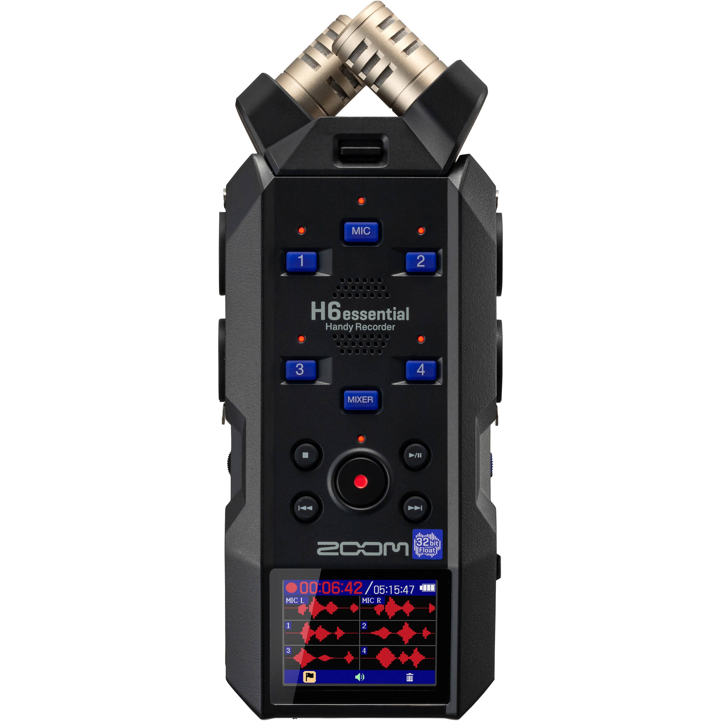 Zoom H6essential grabadora de campo de 6 pistas para registro sonoro de naturaleza