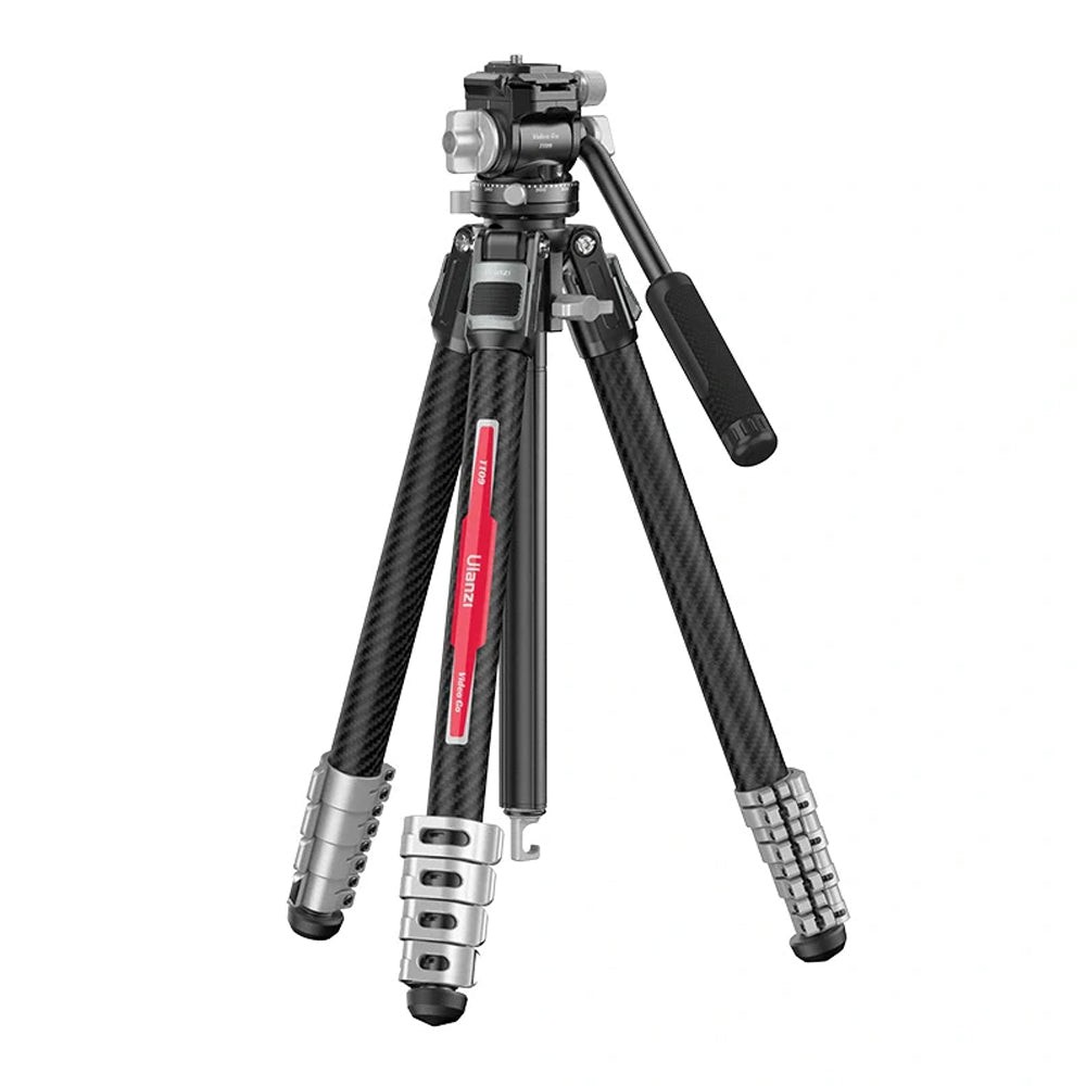 Trípode Ulanzi TT09 VideoGo de fibra de carbono con montura rápida Arca-Swiss