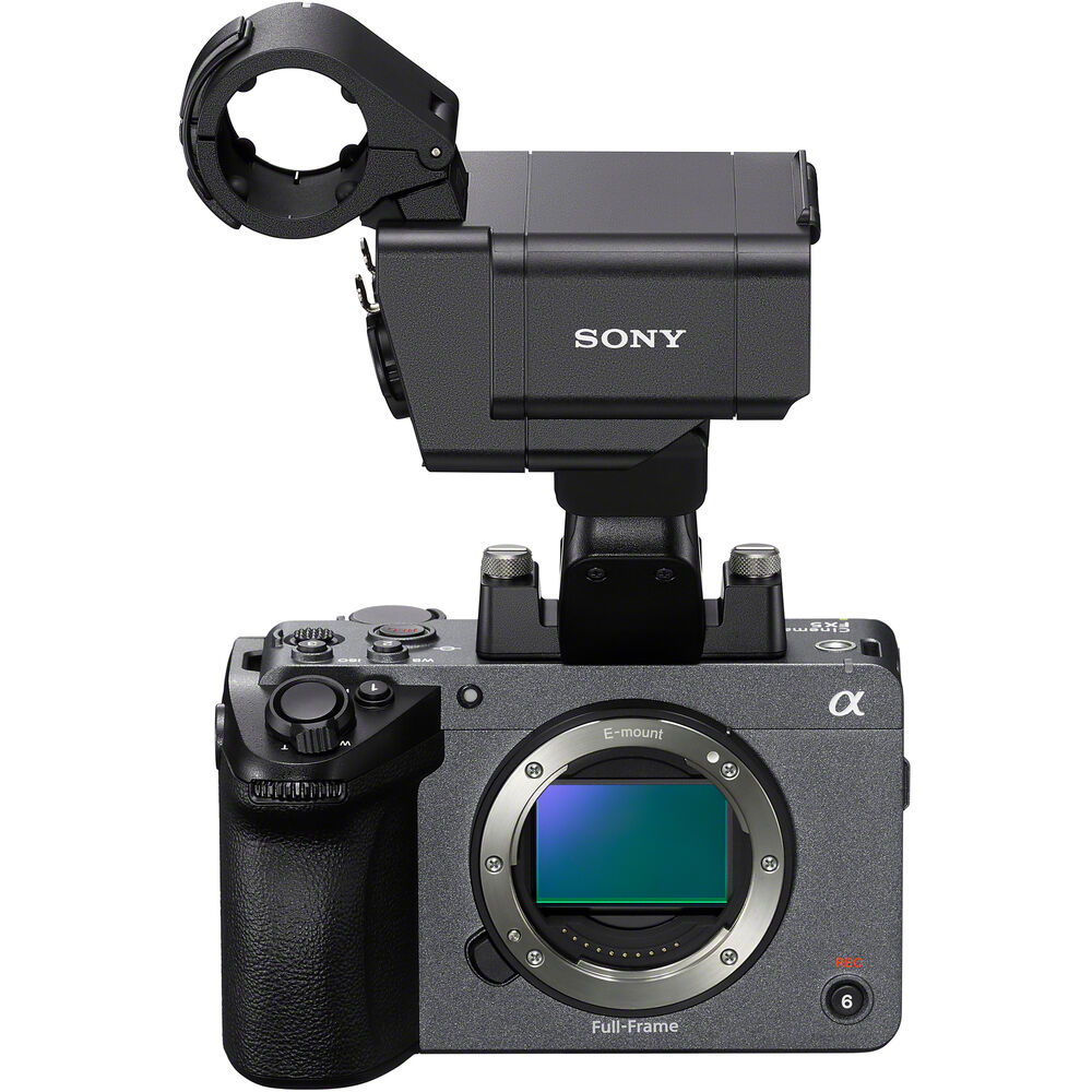 Cámara Sony FX5 Cinema Line full-frame con unidad de asa XLR ILME-FX5