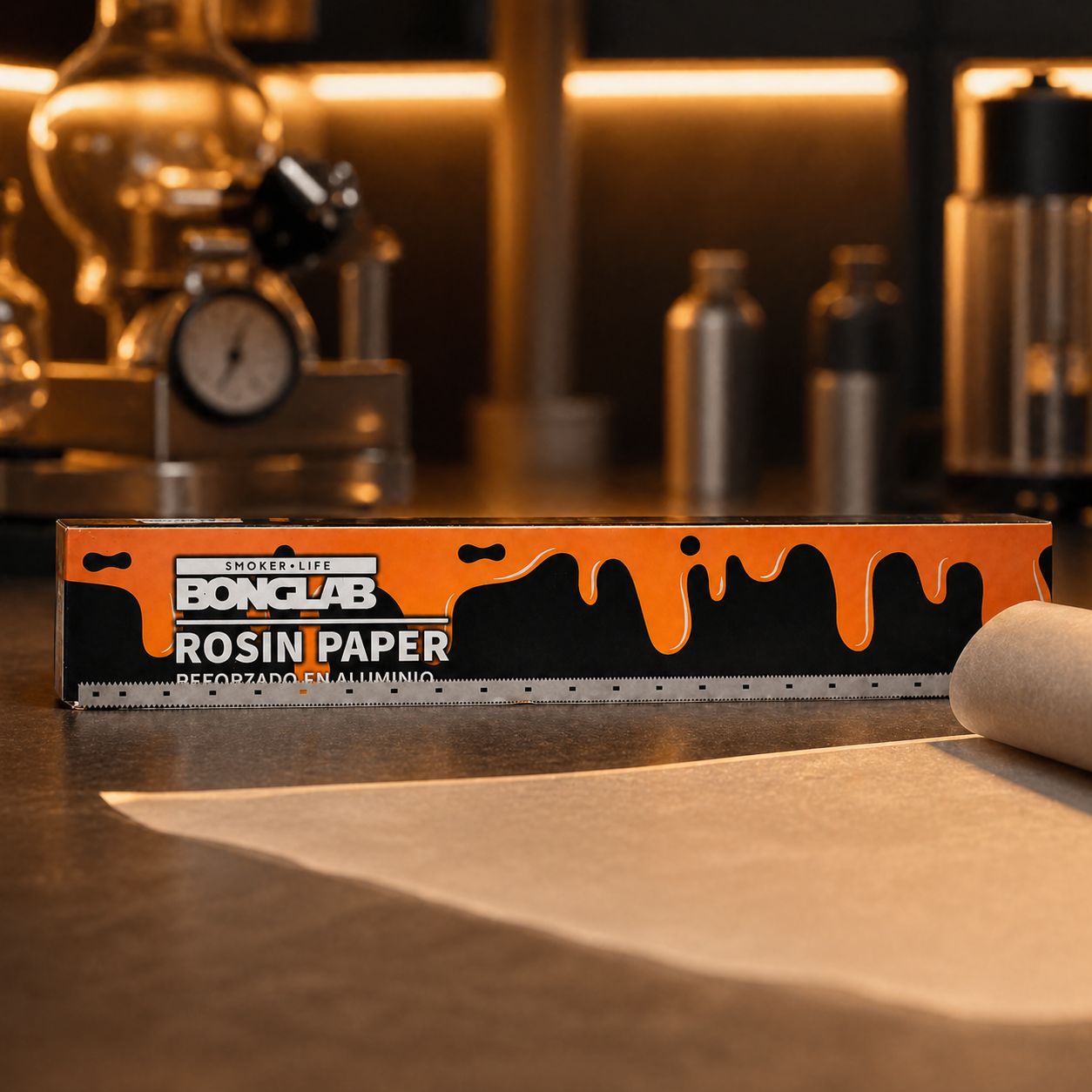 Papel Para Rosin Aluminio- Bonglab