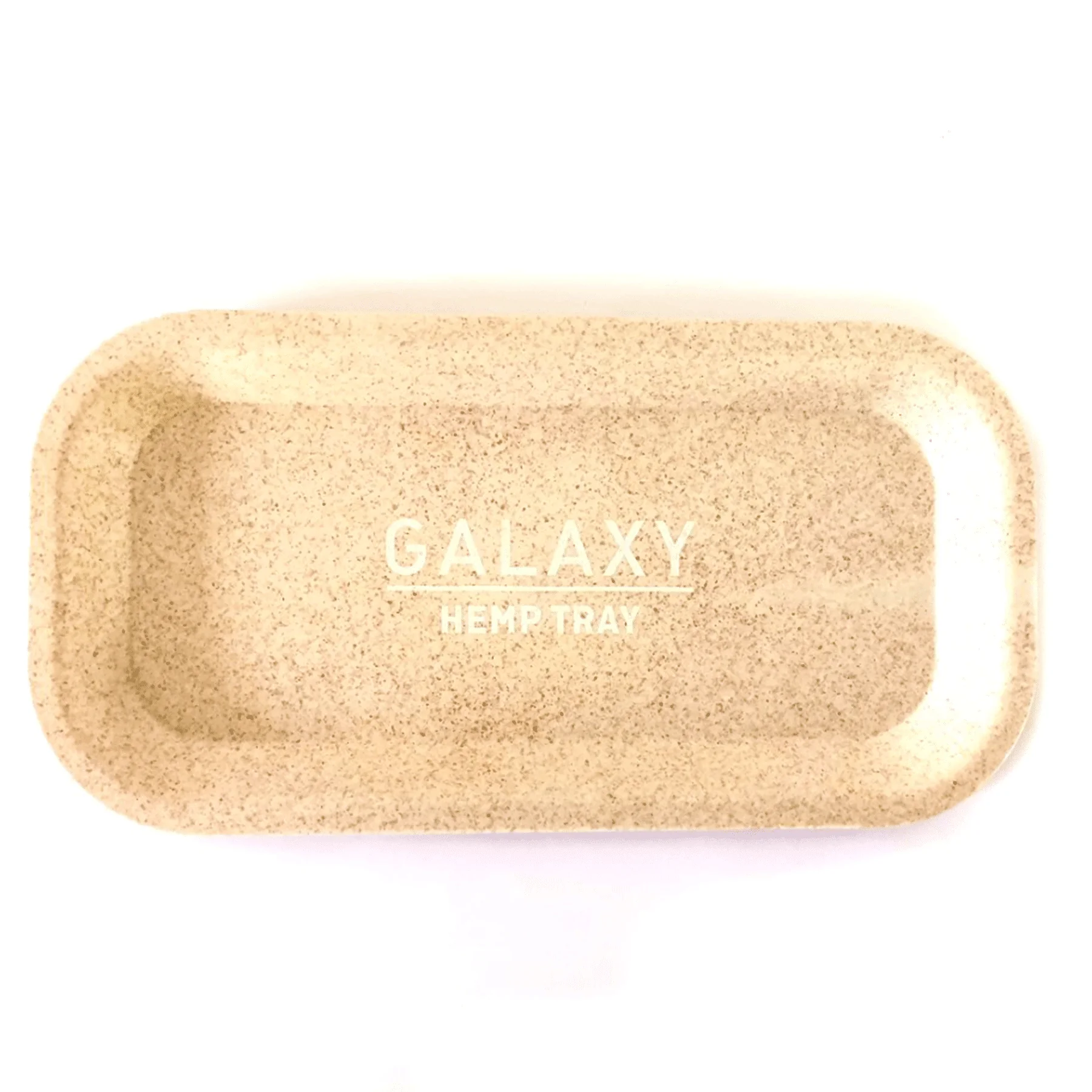 Biodegradable White Hemp Rolling Tray-Galaxy