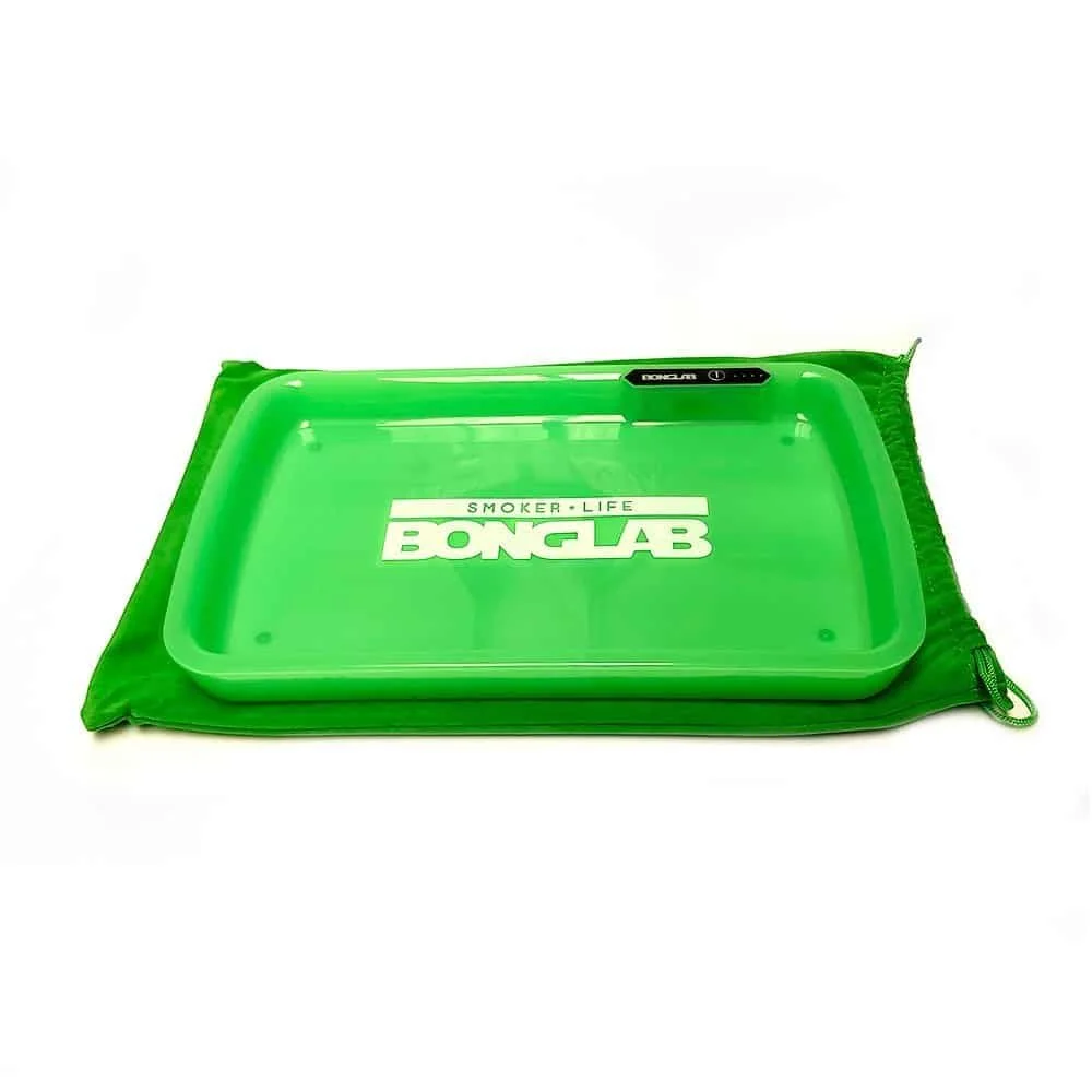 Neon Tray Bandeja Enrolado Led -Bonglab GREEN