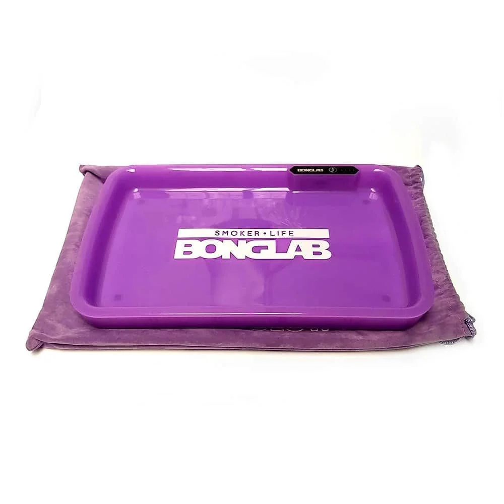 Neon Tray Bandeja Enrolado Led -Bonglab PURPLE
