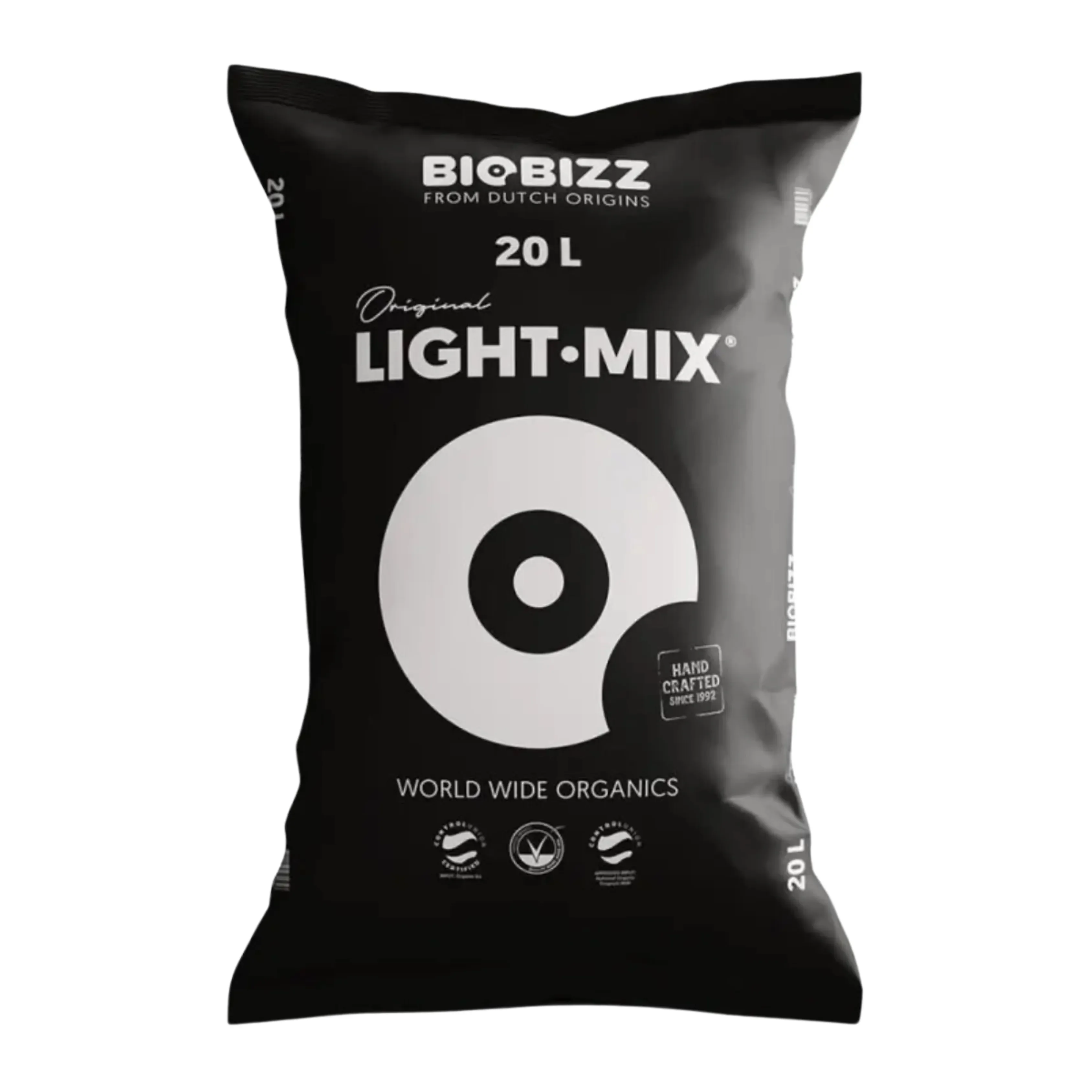 Saco de sustrato Light Mix de 20 litros de Biobizz
