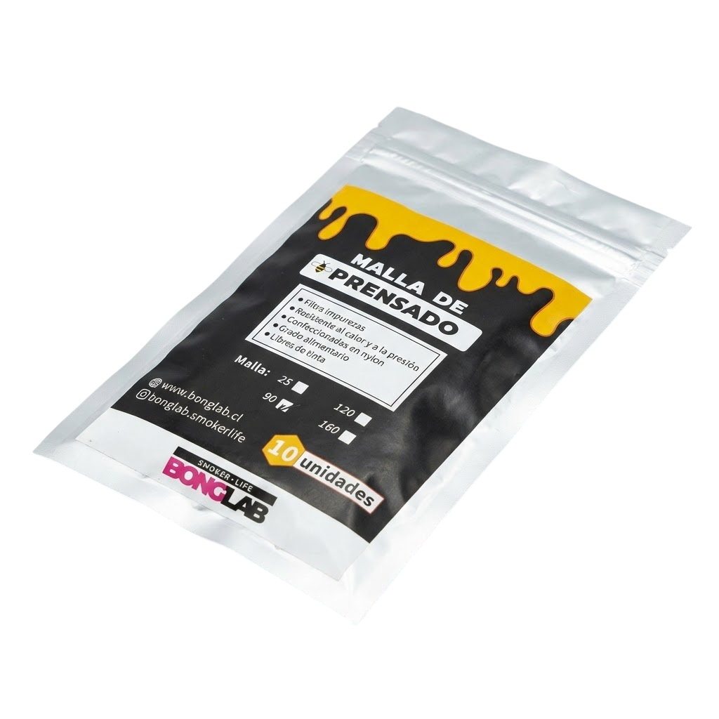 Mallas de Rosin 25/90/120/160 Micras-Bonglab