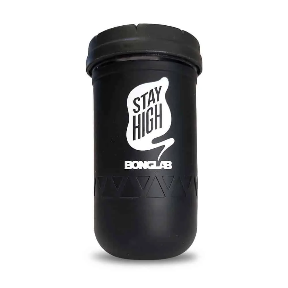Jar Negro 12Oz-Bonglab Re: Stash