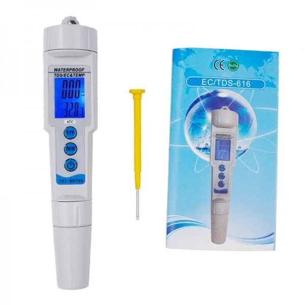 Medidor 3 En 1 Tds/Ec/Temp Waterproof Analytical Instruments