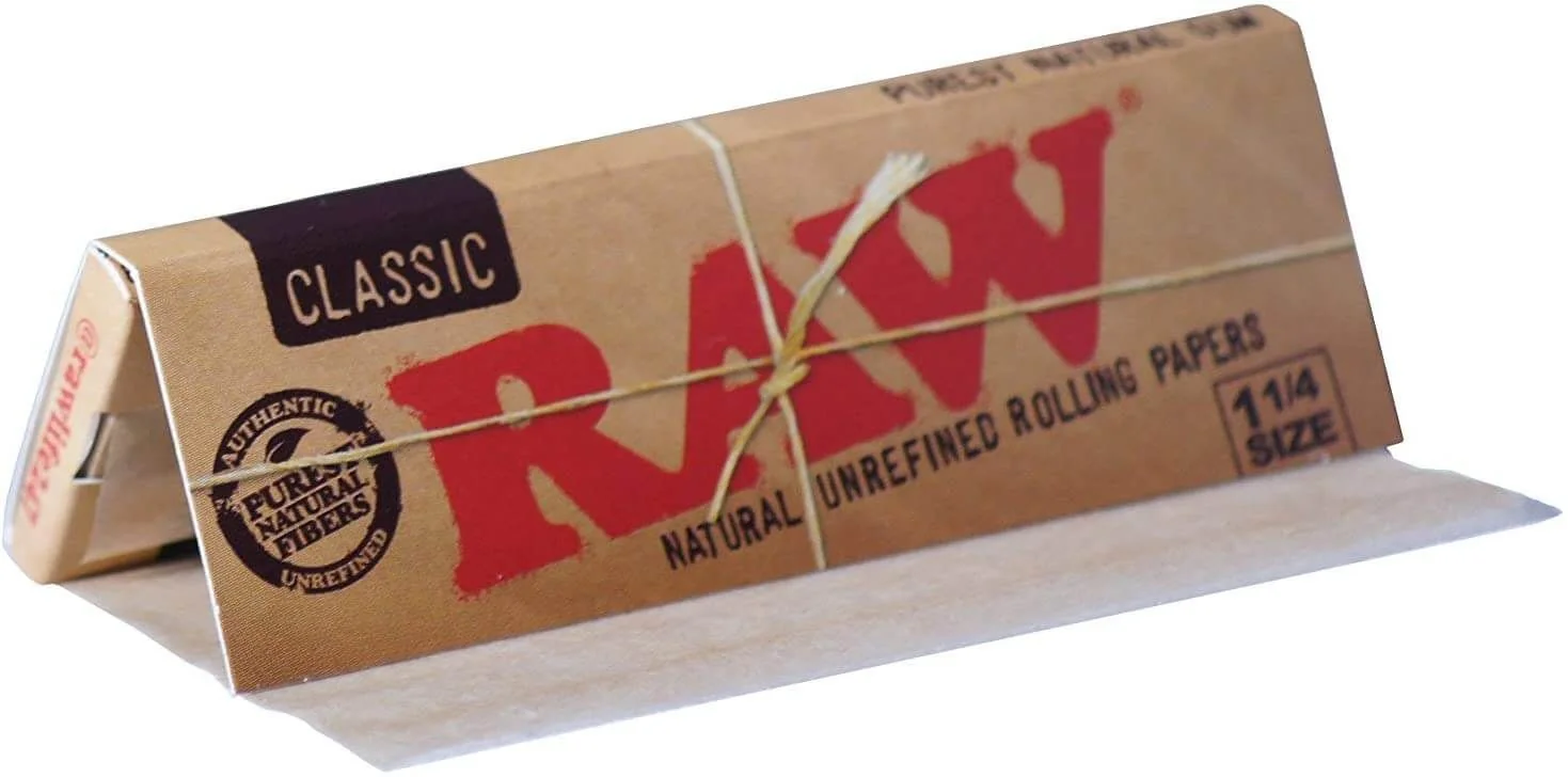 Papelillos Classic 1 1/4 1Ud-Raw
