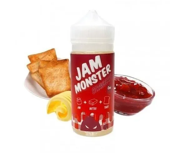 Esencia Jam100Ml Strawberry-Jam Moster