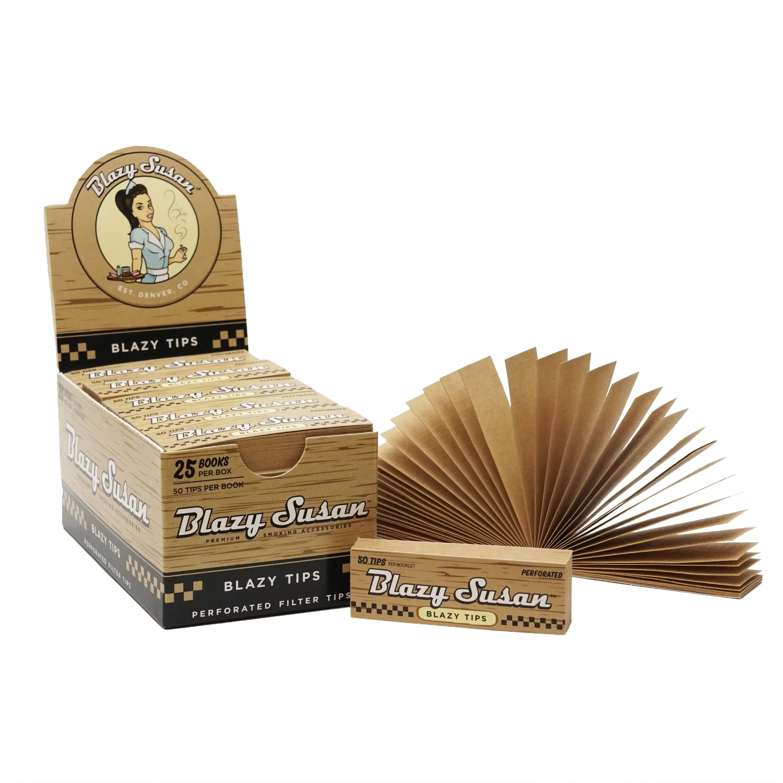 Boquillas Tips Unbleached Und-Blazy Susan