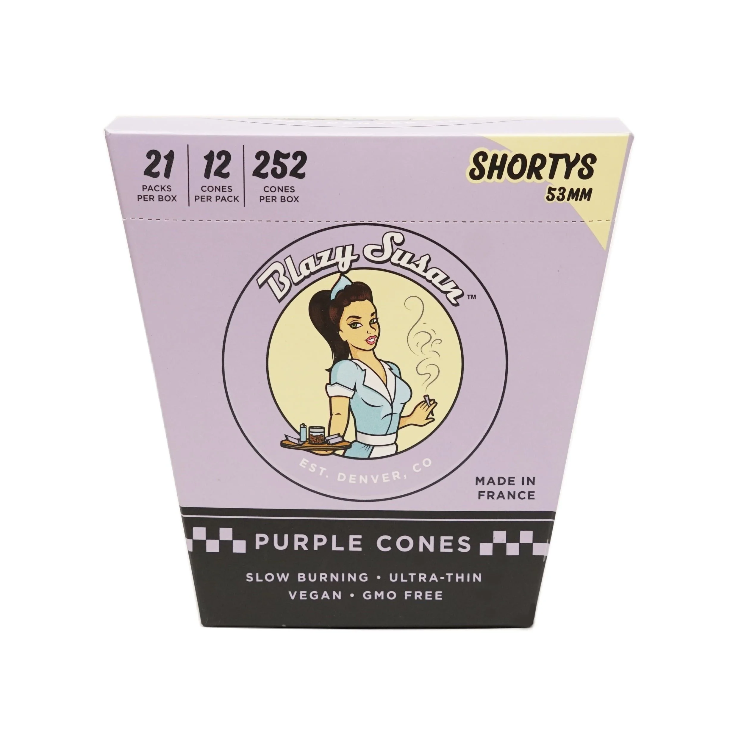 Conos Pre Roll  Shortys Pack 12U-Blazy Susan