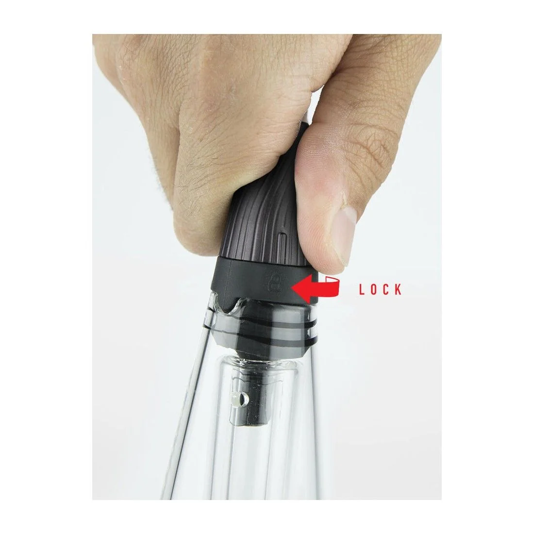 Peak Travel Glass Shadow Black-Puffco
