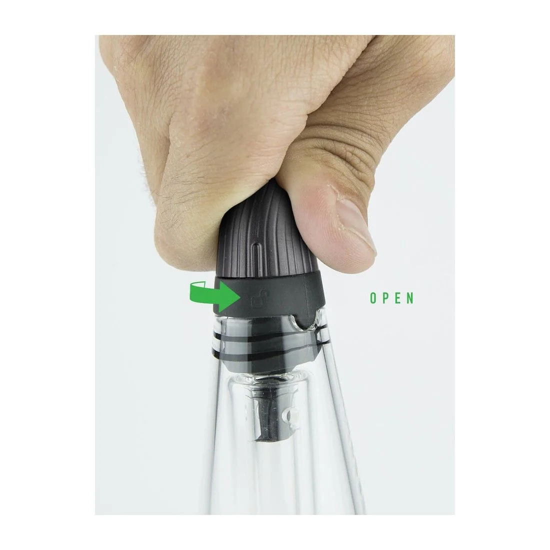 Peak Travel Glass Shadow Black-Puffco