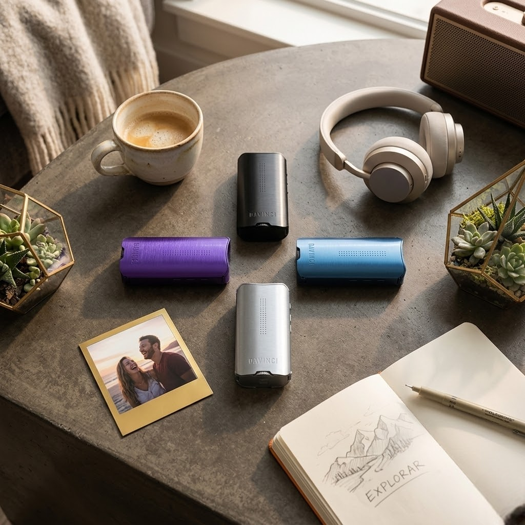Vaporizador Da Vinci Iq3 (Onyx/Blue/Purple/Grey)