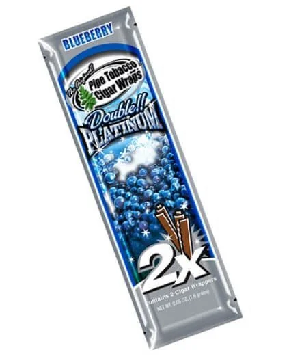 Platinium X2 Blueberry 1U- Blunt Wrap