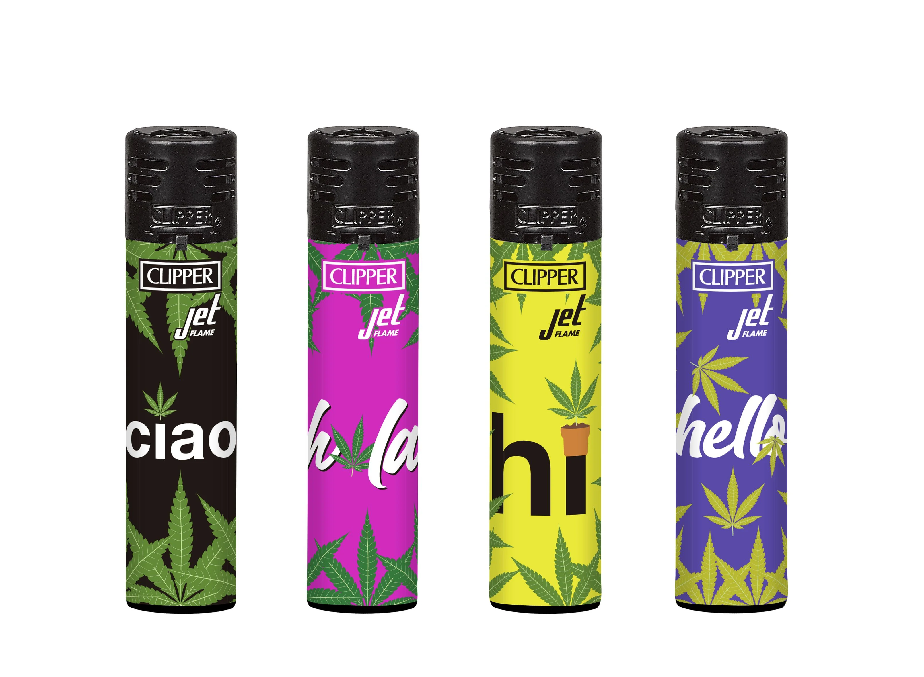 Encendedor Jet Flame Jet Good Vibes Only Clipper
