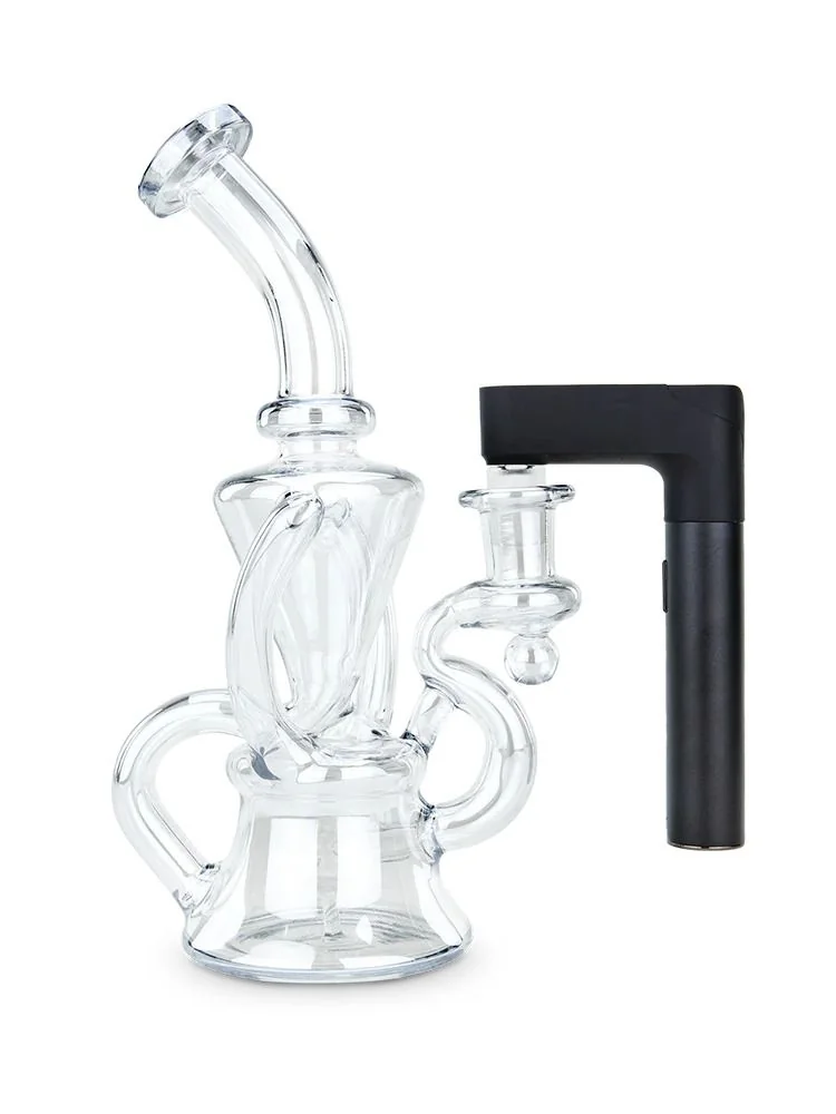 Pivot Glass Adapter With 3D Chamber Onyx-Puffco