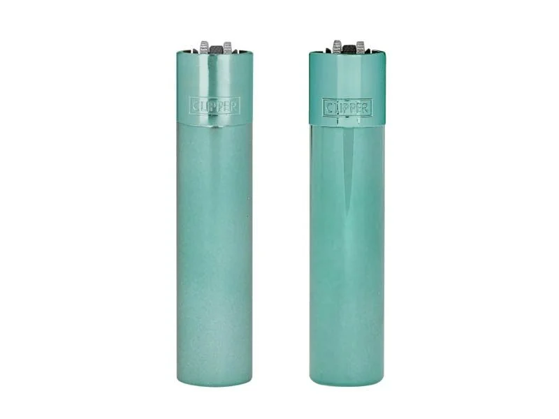 Encendedor Metálico Turqueosie -Clipper