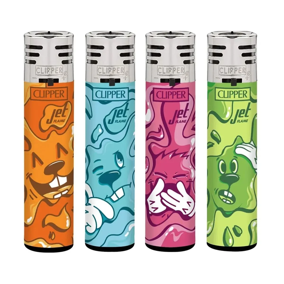 Encendedor Jet Flame Con Tapa Modelos variados- Clipper