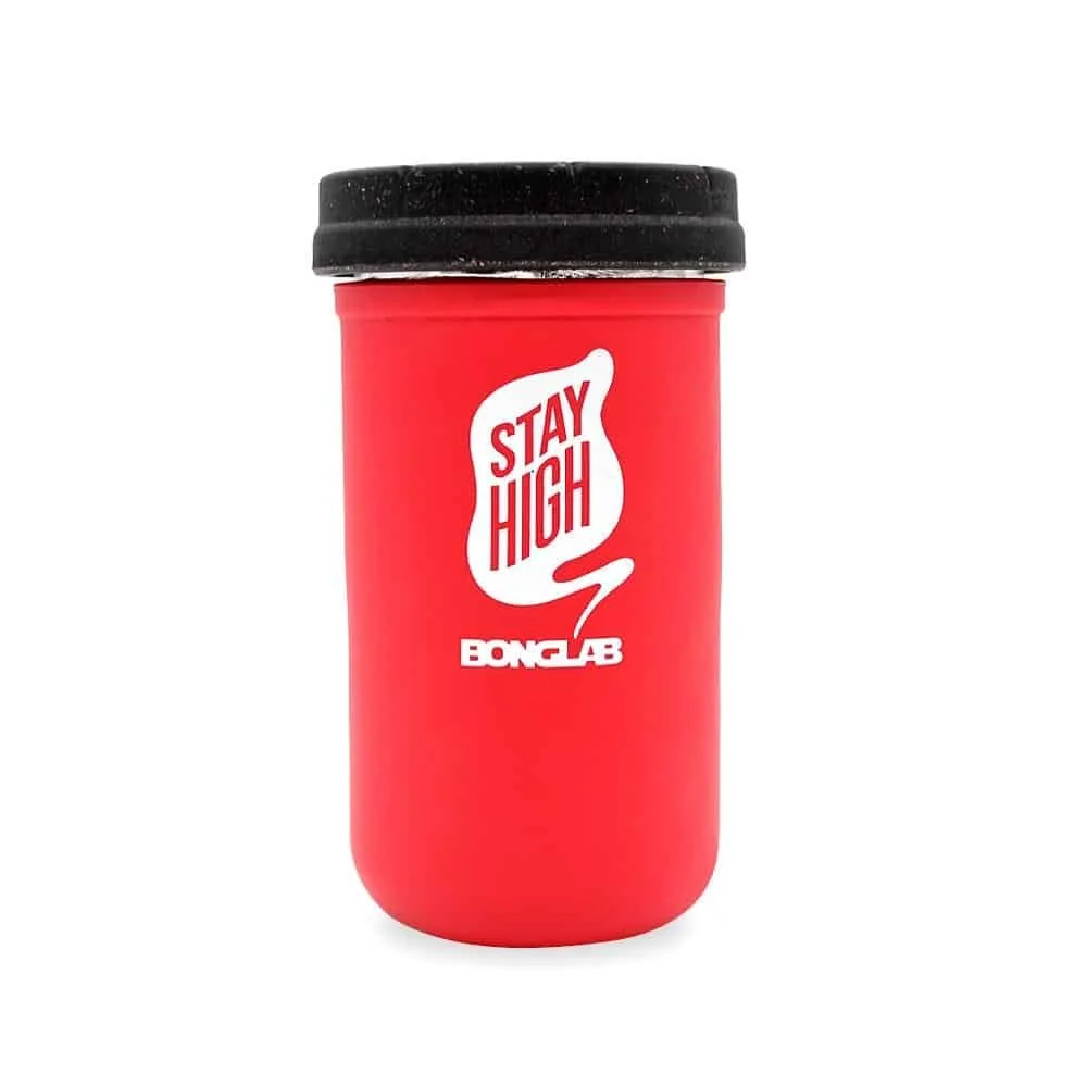 Jar Rojo 12Oz-Bonglab Re: Stash