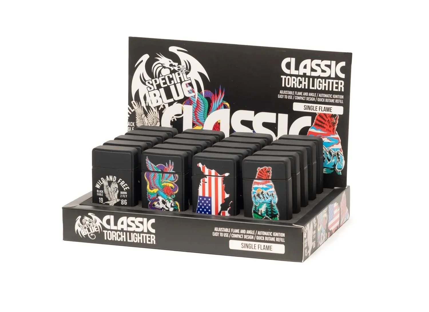 Encendedor Classic Rubber Variedades