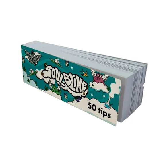 Tips Filtro De Carton Celeste Unidad-Soulblime