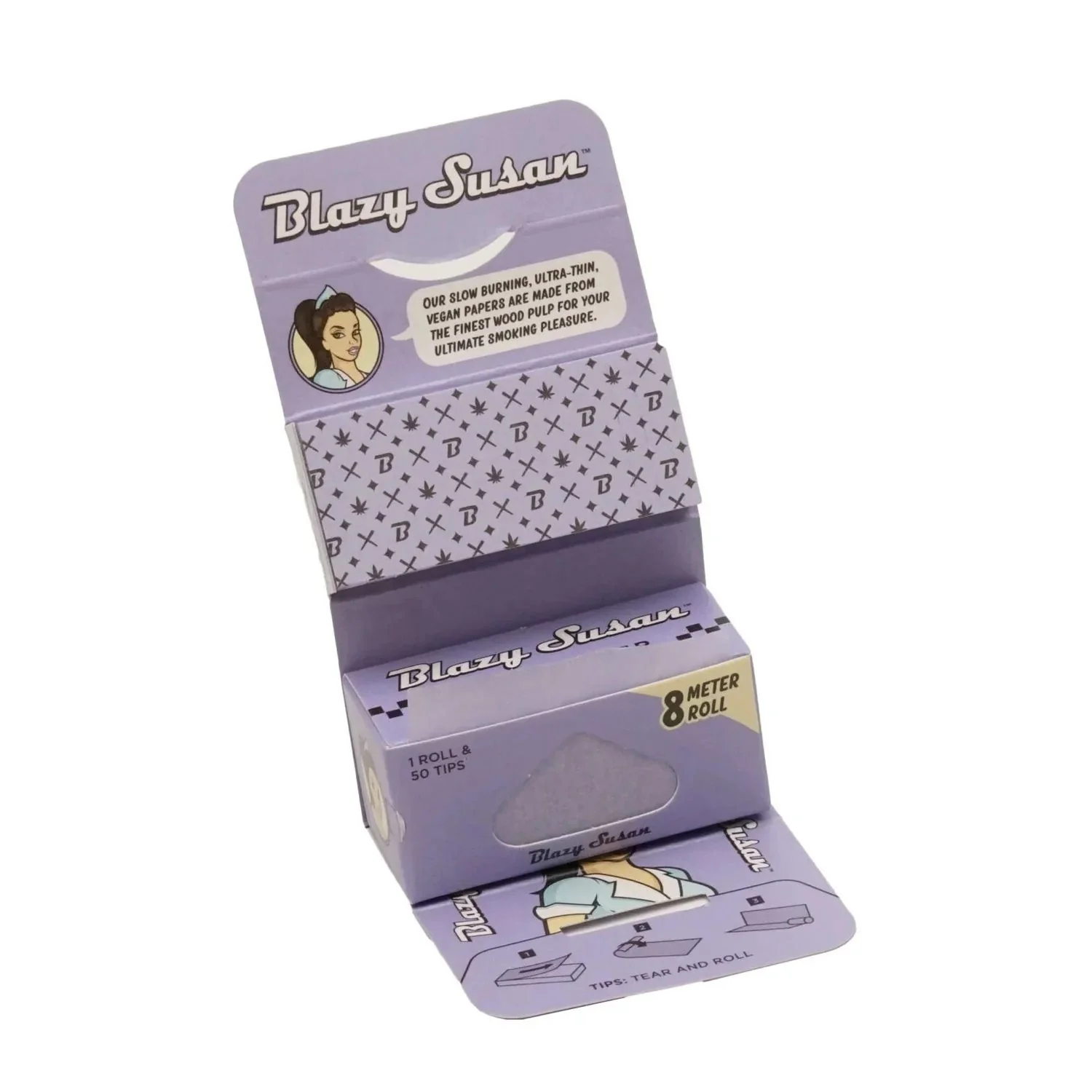 Papelillo Purple Roll 8 Metros Blazy Susan
