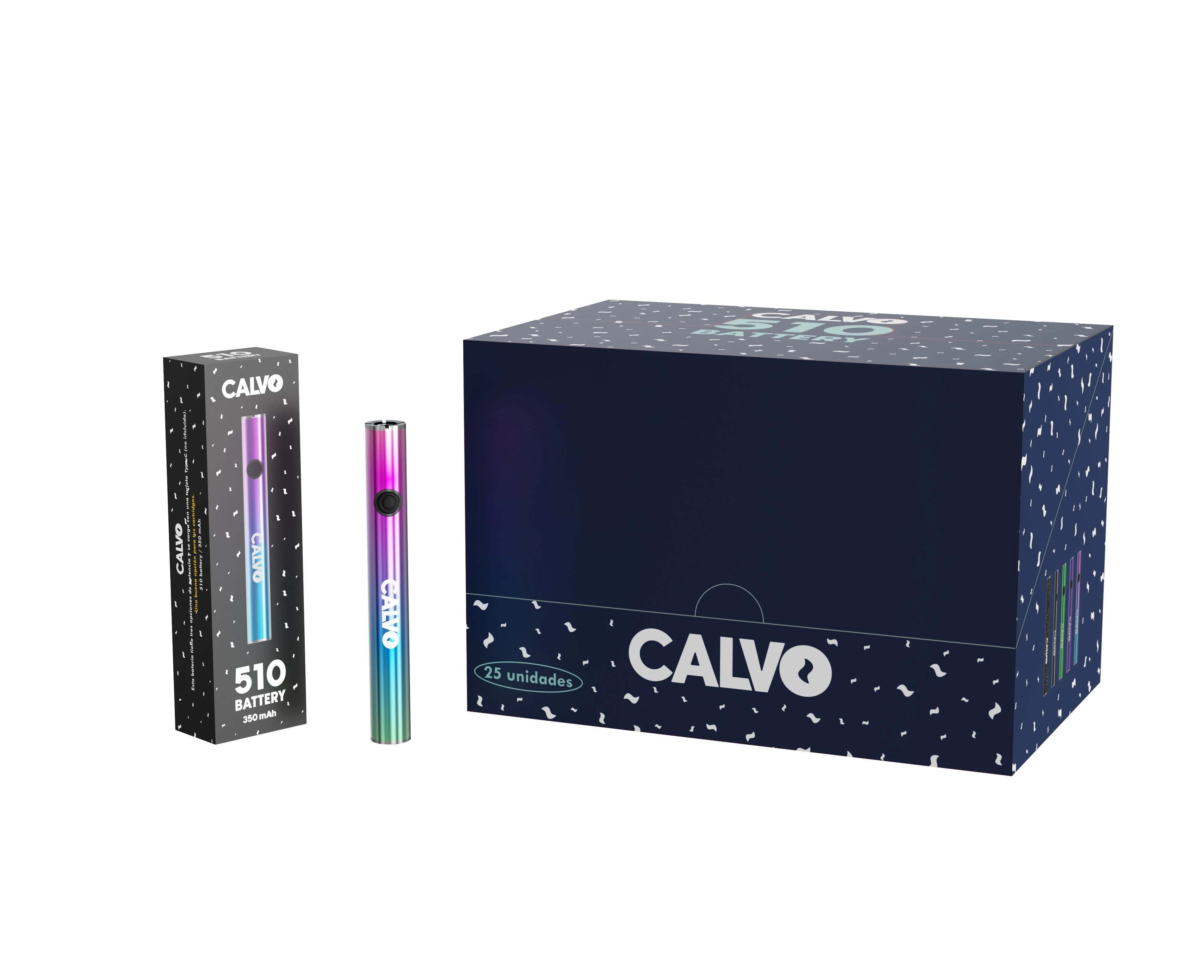 Bateria 510 350Mah -Calvo Glass