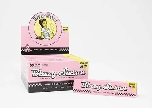 Papelillo Pink King Size Slim 50U-Blazy Susan