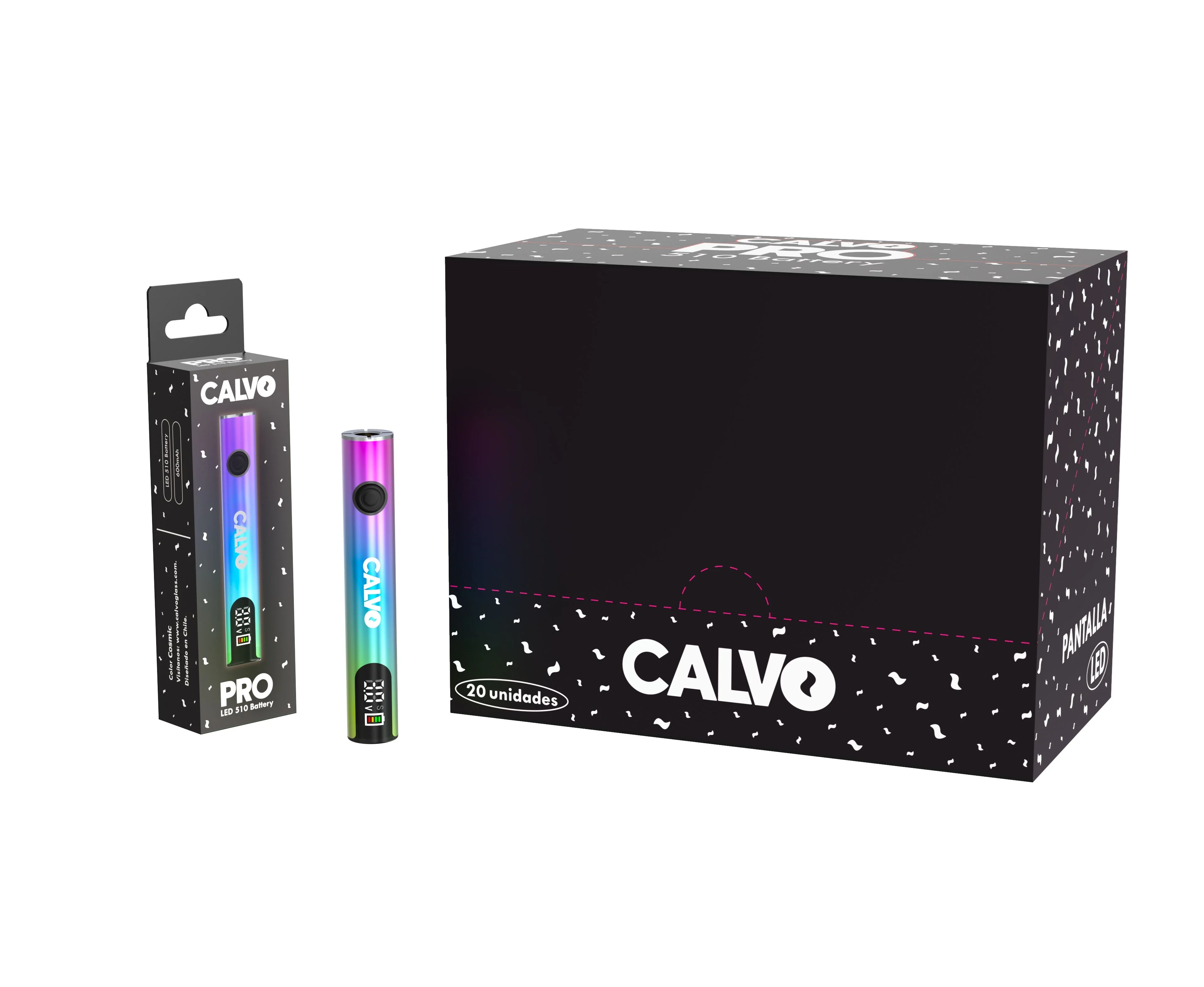 Bateria 510 Led 400Mah -Calvo Glass