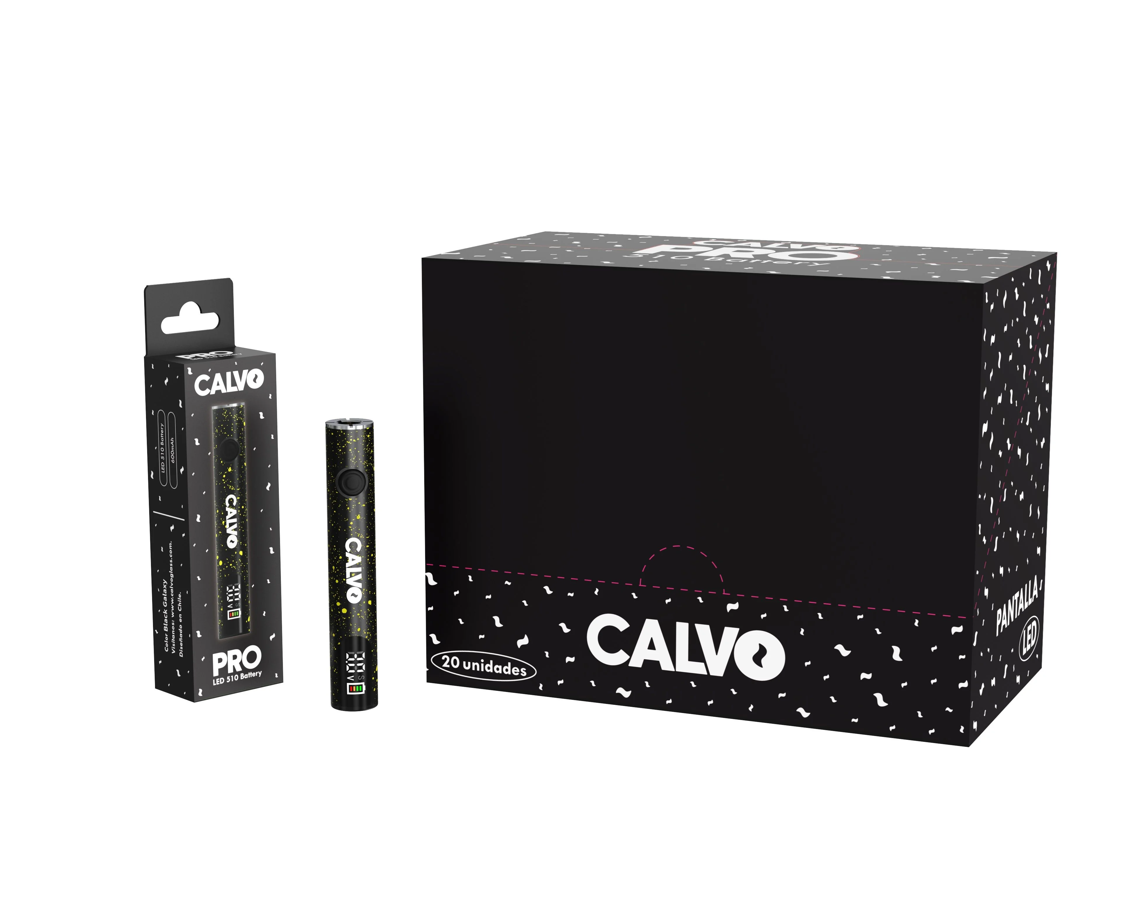 Bateria 510 Led 400Mah -Calvo Glass