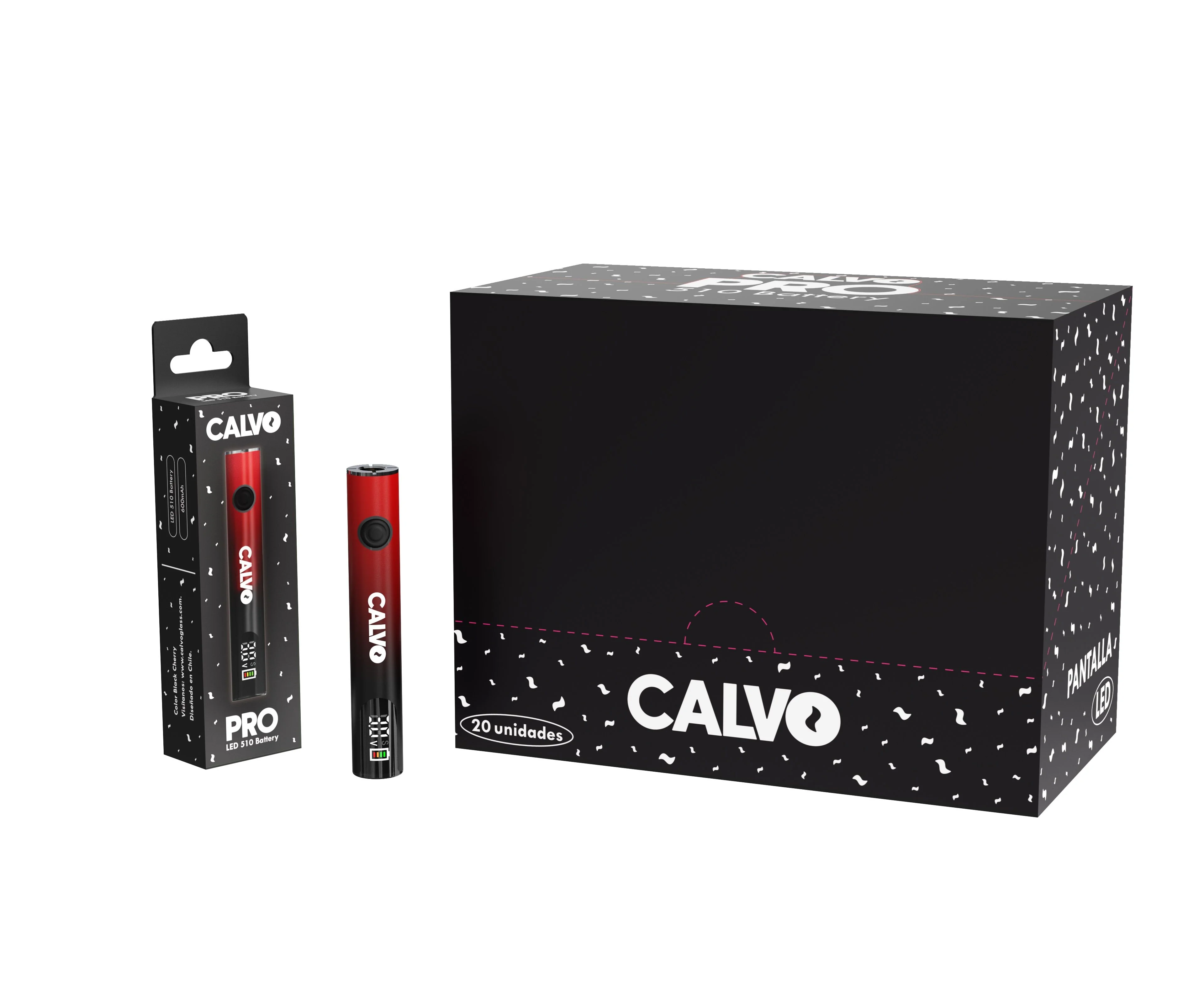 Bateria 510 Led 400Mah -Calvo Glass