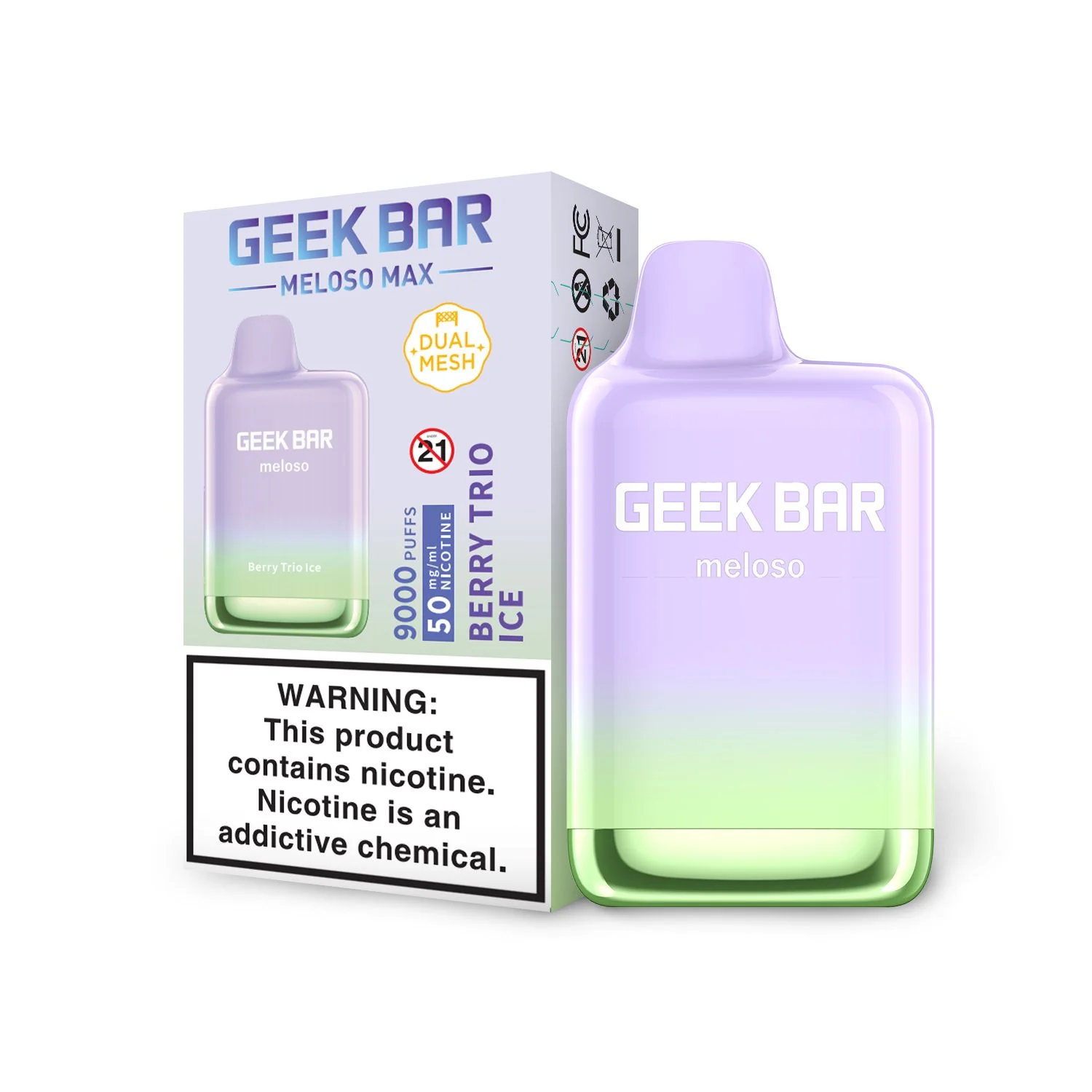 Vaporizador Meloso Max 9000-Geekbar