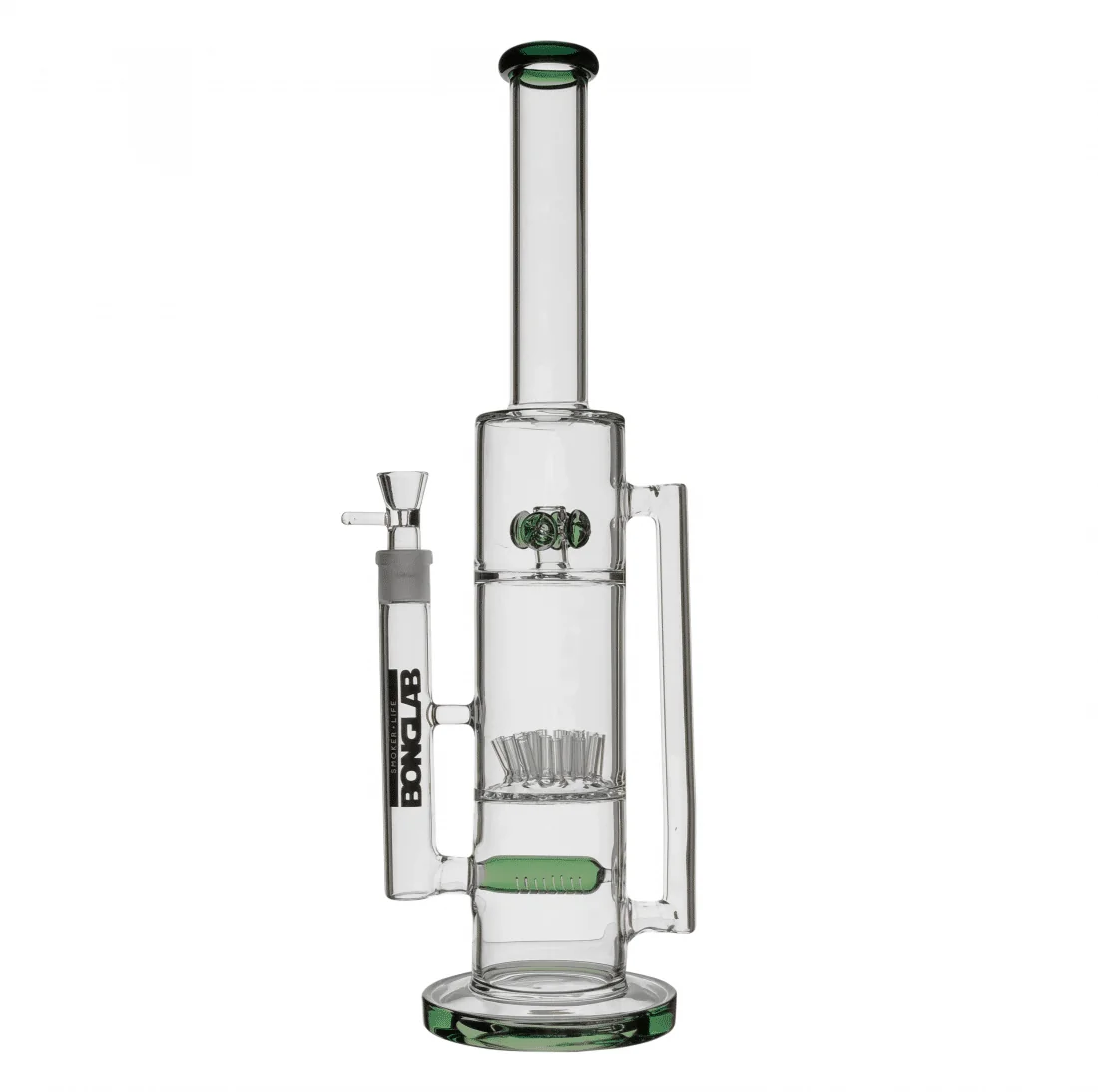 Bong Water Splash Green 50Cm Bonglab
