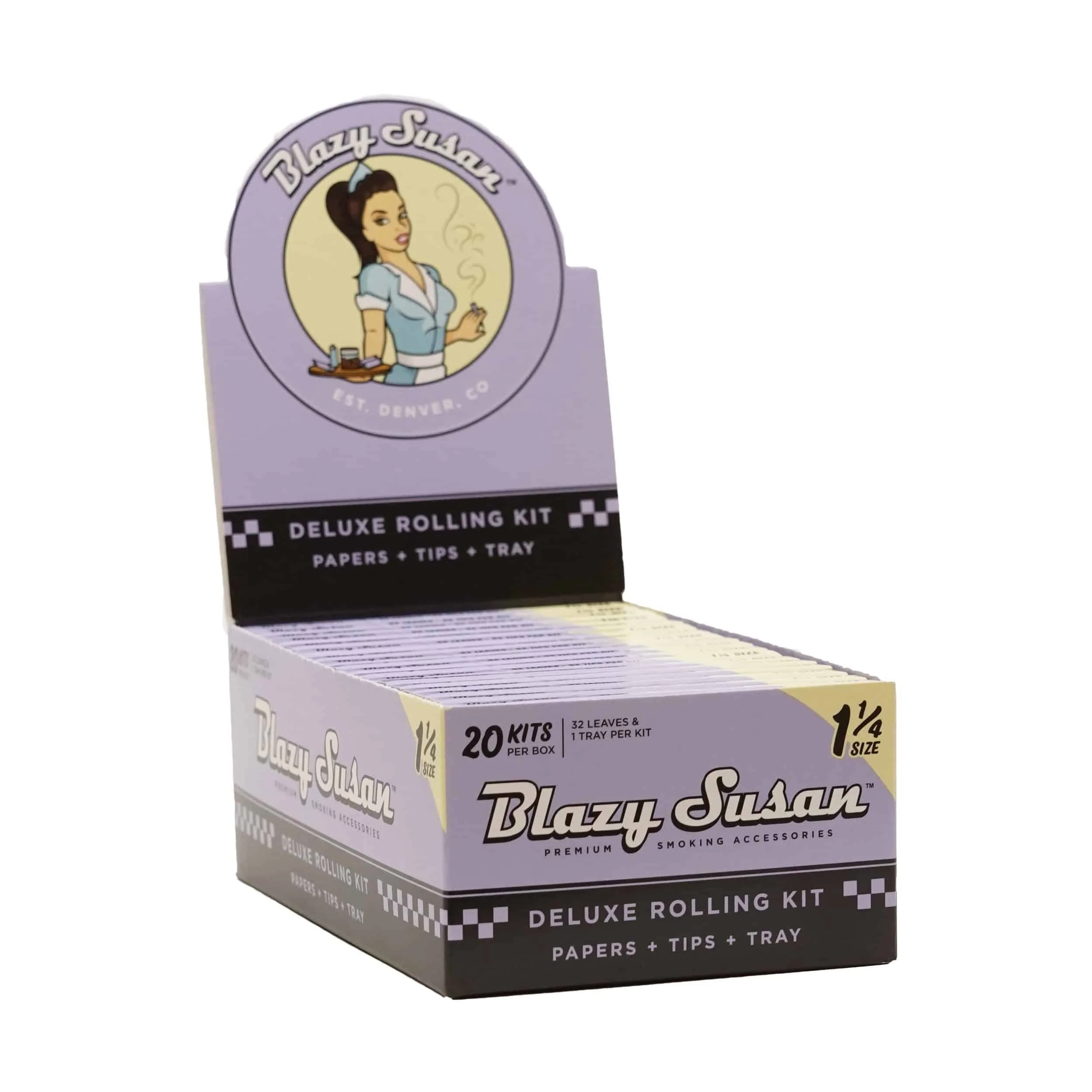 Papelillo Purple 1 1/4 Deluxe Kit 20U-Blazy Susan