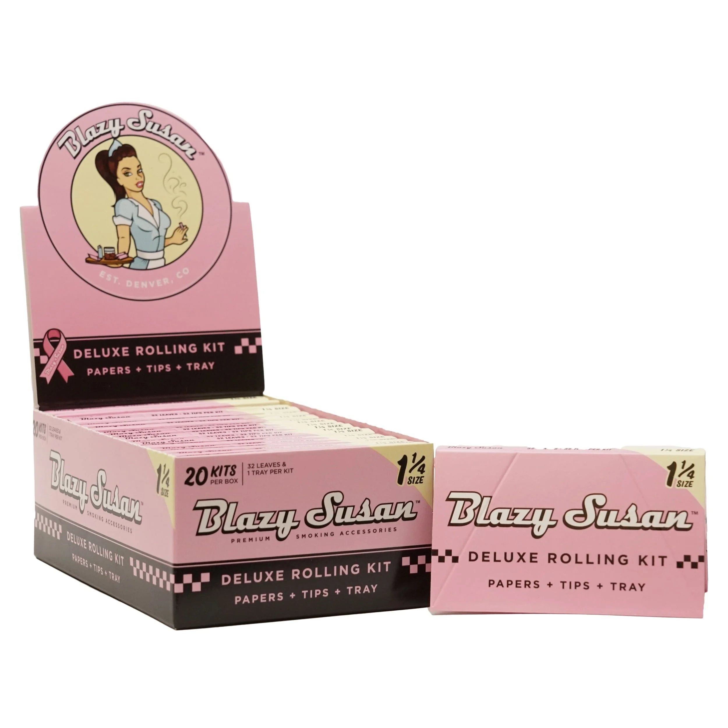 Papelillo Pink 1 1/4 Deluxe Kit Und-Blazy Susan
