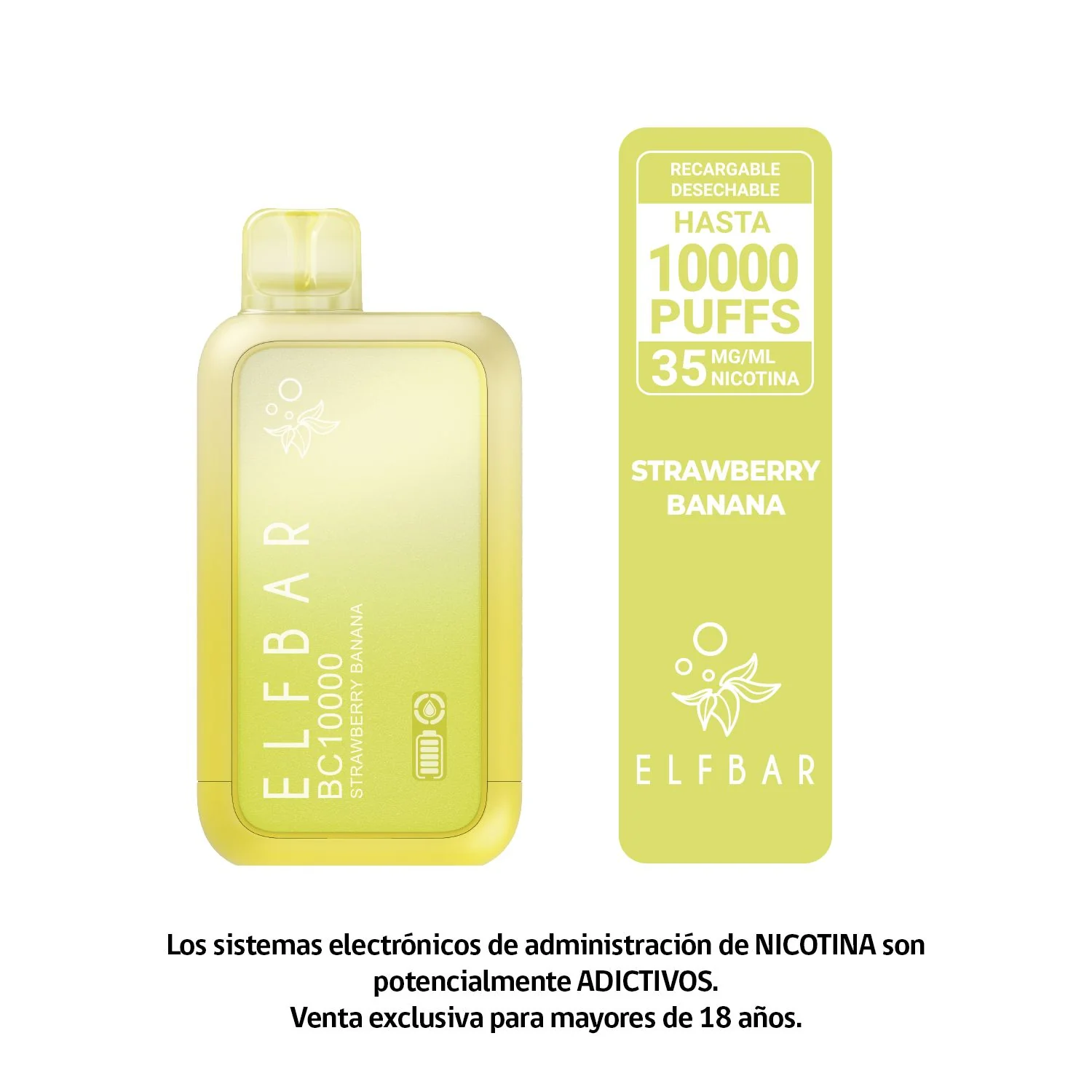 Elfbar Bc10000 - Vape Recargable 10000 Puffs