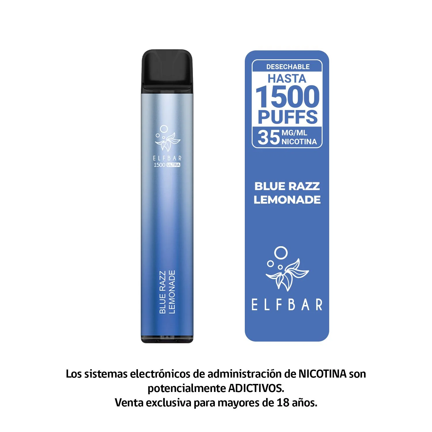 Elfbar 1500 - Vape Desechable 1500 Puffs