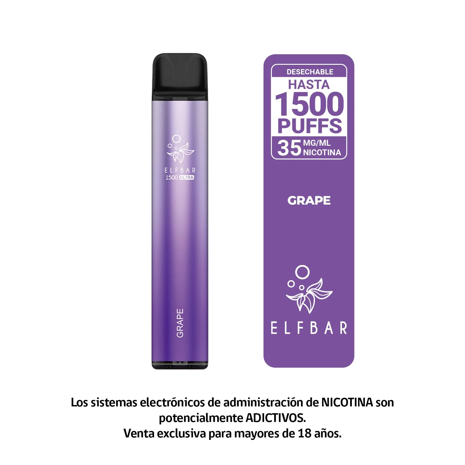 Elfbar 1500 - Vape Desechable 1500 Puffs