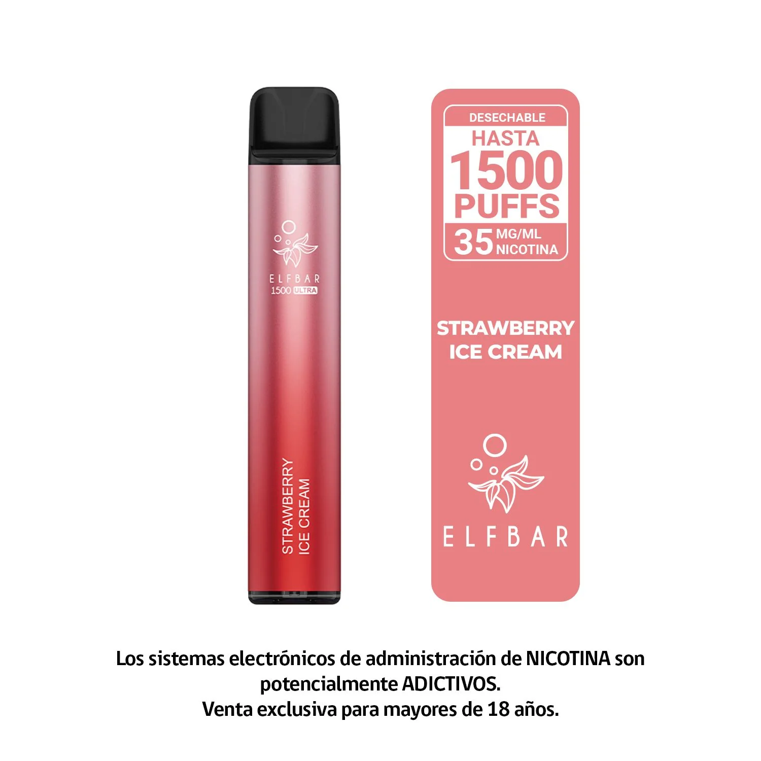 Elfbar 1500 - Vape Desechable 1500 Puffs