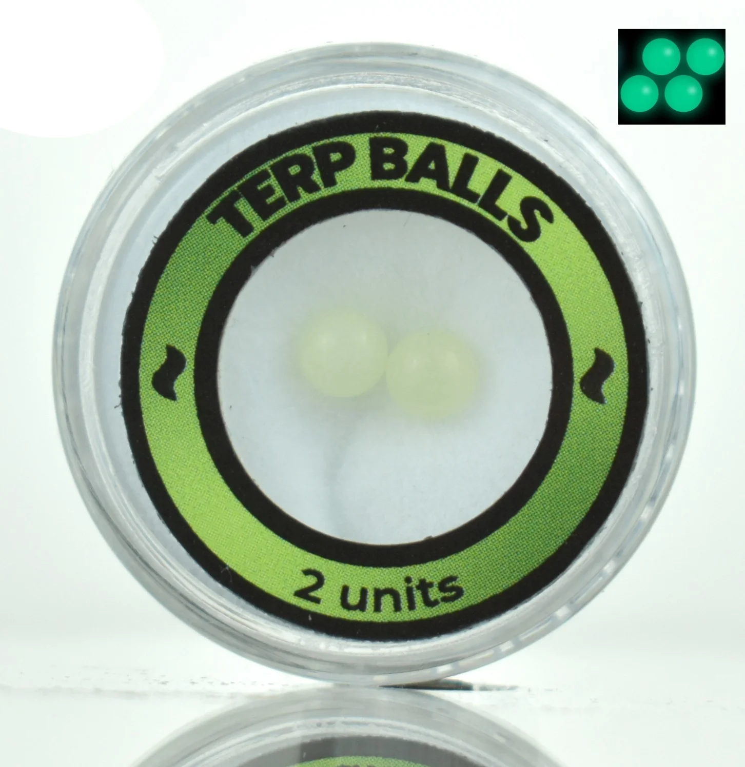 Luminous Terp Balls 4Mm Green (Glow In The Dark)