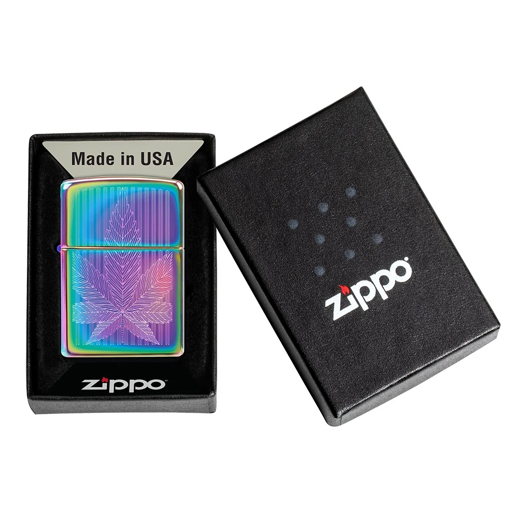 Cannabis Design 3-Zippo