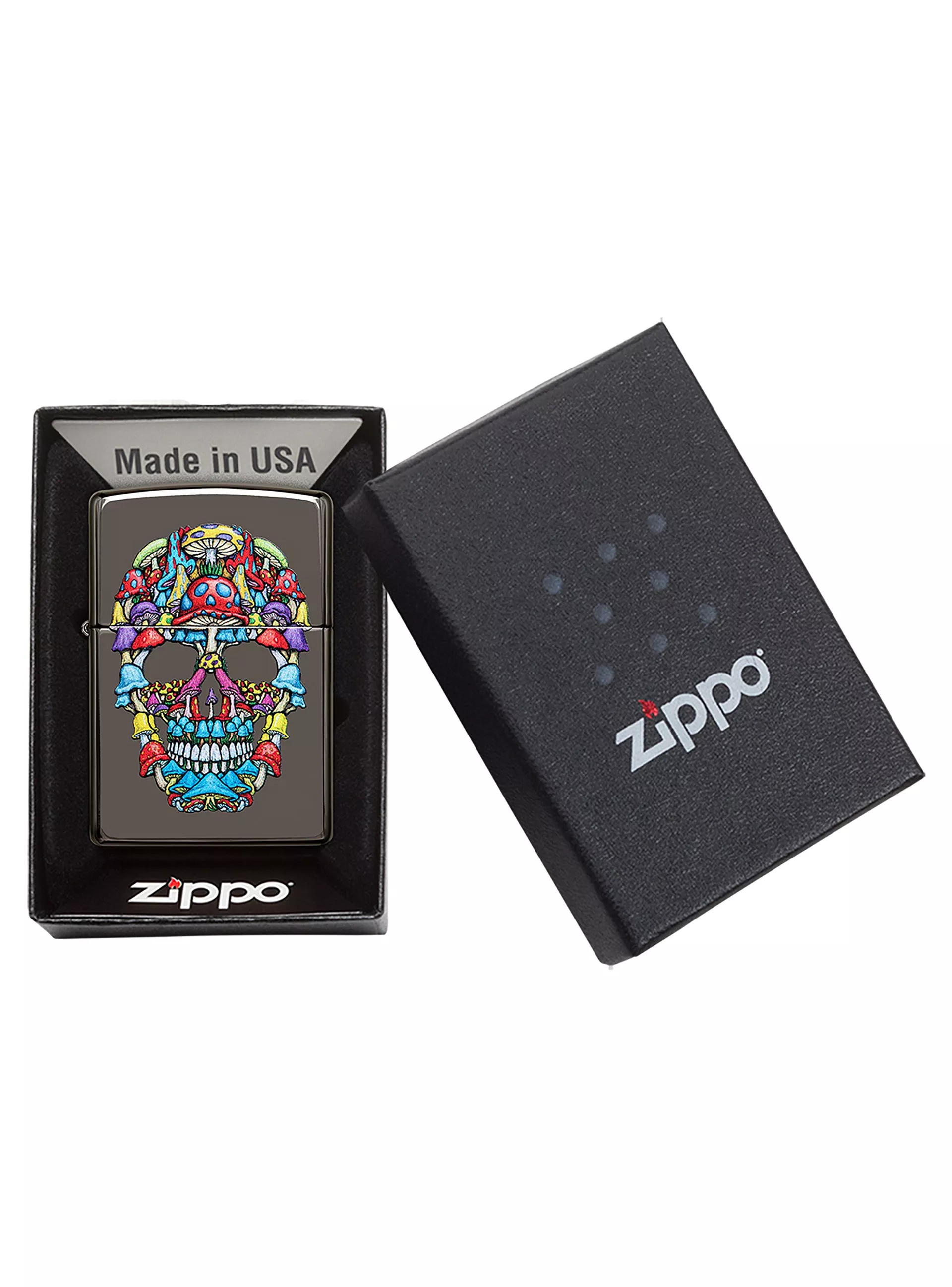 Skull Design-Zippo