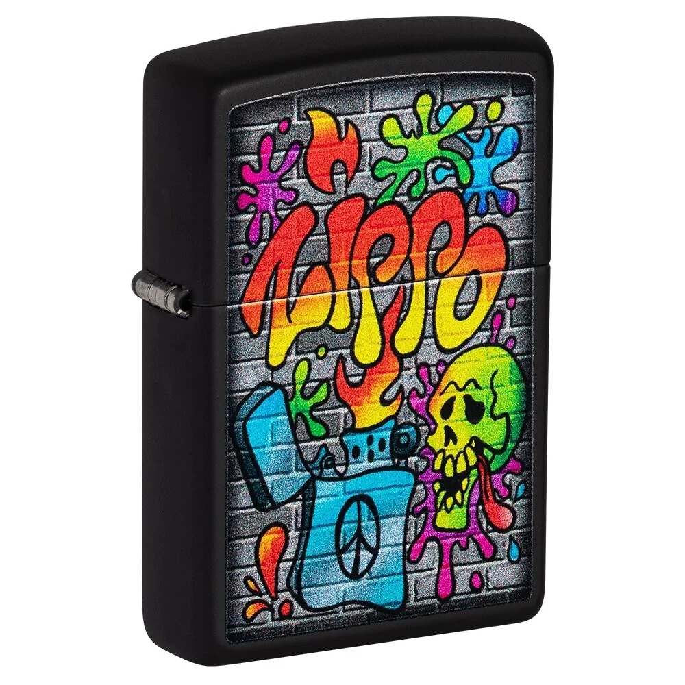 Street Art Design-Zippo