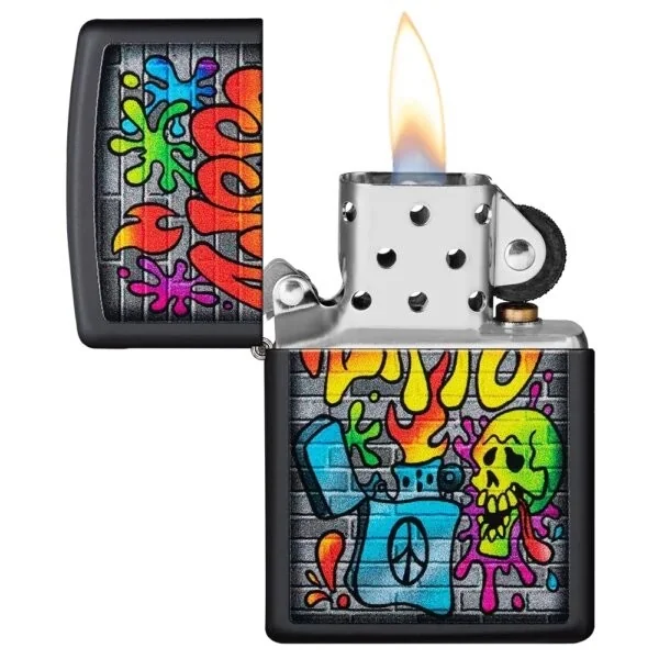 Street Art Design-Zippo